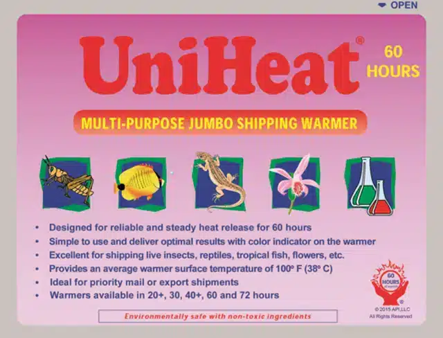 UniHeat 60 Hour Shipping Warmer package front
